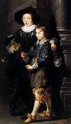 Peter Paul Rubens Albert and Nicolaas Rubens oil on canvas